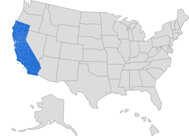 californiaStateMap